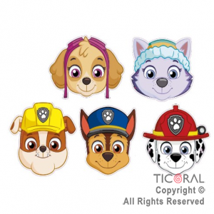 PAW PATROL ANTIFAZ MASCARA x 10